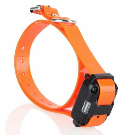 Collier De Dressage De Chien Électrique Télécommande Pour Animaux De Compagnie Étanche, 1 Collier, avec Sangle Orange - Dressage pour Chien