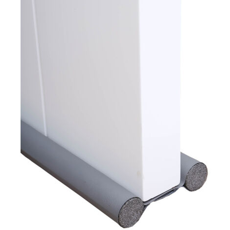 Door Draft Stoppers, 93cm Under Door Noise Blocker Sound Proof Draft Guard for Bottom of Doors Seal, Adjustable Bottom of Doors Seal Gap Reduce Wind, Light, Cold Air, and Noise, Gray (1/5)