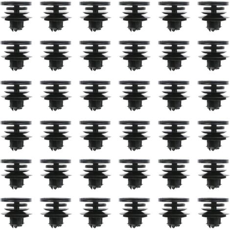 Lot de 100 clips de fixation en plastique pour panneau de porte intérieur de voiture 3B0868243 compatibles avec VW Golf/Passat B5 (1/4)