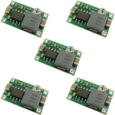 5PCS Convertisseur abaisseur de tension Régulateur de tension DC 4.75-23V à 1.0-17V Régulateur de tension ajustable Modules d'alimentation (1/5)