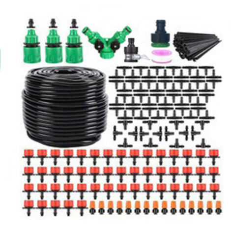 65 Pcs Micro Irrigation Goutte à Goutte Kit Arrosage Automatique,Automatique Kit d'irrigation Goutte à Goutte,Système d'irrigation Jardin,Jardin pour Plantes -50M Tuyau Goutte à Goutte (1/5)