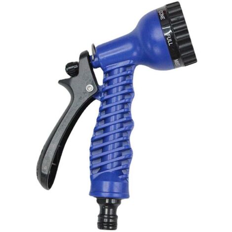 Jardin portable arrosage de pulvérisation pelouse arrosage de voitures de voiture pistolet pistolet buse de tuyau réglable 7 motif laveuse de puissance haute pression (1/4)