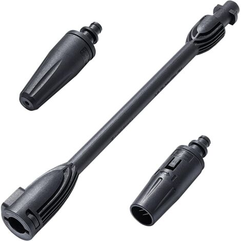 Lance pour Karcher, Double fonction Lance Rotatif pour Karcher K2 K3 K4 K5 K6 K7 Nettoyeurs Haute Pression, Pistolet de Nettoyeur avec Buse Réglable Accessoire Jet Lance Turbo pour Kärcher (1/5)