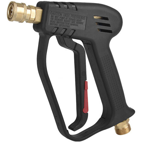 Pistolet de Lavage Haute Pression 4000 PSI, Pistolet de Nettoyage de Voiture, M22-14mm Raccords 1/4" Quick Connect (1/5)