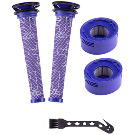 V8 Filtre pour aspirateur Dyson V8 V7 V8+ Absolute Animal Aspirateur 2 Pré-filtres & 2 Filtres HEPA Remplace les pièces DY-96566101, DY-96747801 (1/5)