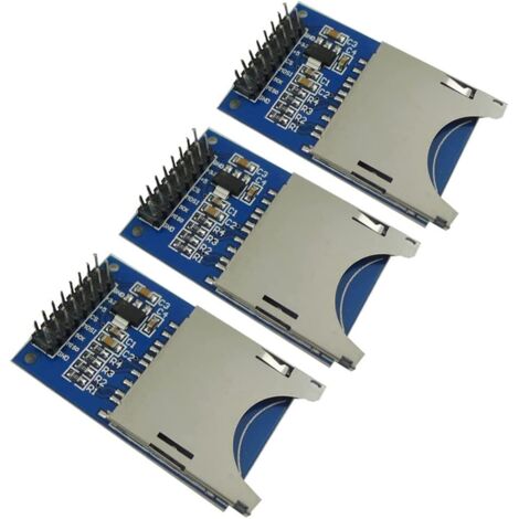 Lot de 3 modules de lecteur de carte SD SPI SD lecteur de socle (1/5)