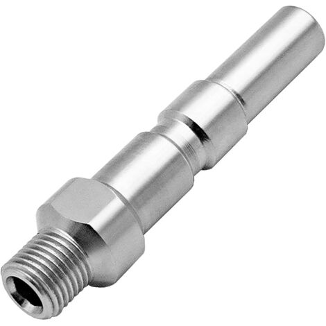 Adaptateur en Laiton 1/4 et connecteur de Pistolet à Mousse, Bouteille de Pistolet à Mousse de Neige/Adaptateur de Pistolet à Mousse pour AR (1/5)