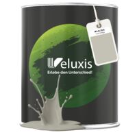 Pittura murale grigio beige grigio chiaro opaca per interni – Copertura classe 1, senza COV, senza primer, a goccia – Soggiorno e camera da letto – 2,5 L – Veluxis (Cool Greige)