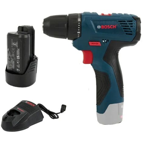 Bosch perceuse GSR120-LI 12V (Kit de charge) électrique professionnelle , main électrique sans fil, idéale pour la maison, bricolage, tournevis multifonction, outils électriques