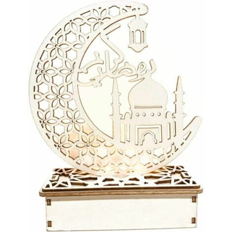 JarThenaAMCS Großes Ramadan-Malposter – 80 X 183 Cm, Eid Mubarak Motiv Mit Moschee, Mond & Sternen – DIY Zeichenrolle Für Kinder & Erwachsene, Perfekt Für Muslimische Feiern