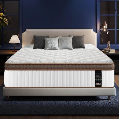 Matelas - YIDATONG - 140x200 cm - 28 cm épaisseur - 10 zones de confort - Ressorts ensachés