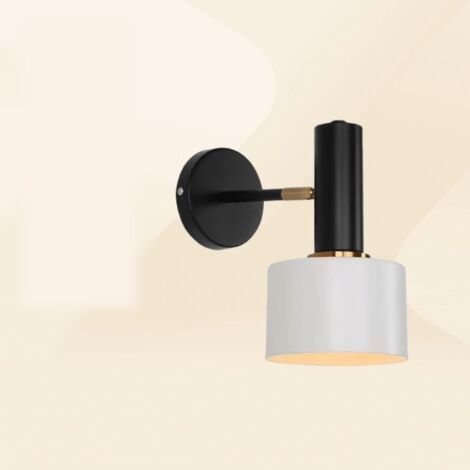 LOLLANDA Applique murale de chevet,éclairage minimaliste pour salon, applique murale métallique pivotante,pour chambres à coucher(ampoule non incluse) (1/5)