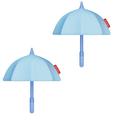 Veilleuse décorative chaleureuse, ornement lumineux magnétique réglable, lot de 2 veilleuses en forme de parapluie (1/5)