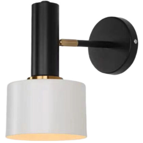 LOLLANDA Applique murale pour couloir et balcon, applique murale de style nordique, applique murale sans fil en fer forgé pour salon (lumière chaude) (1/5)
