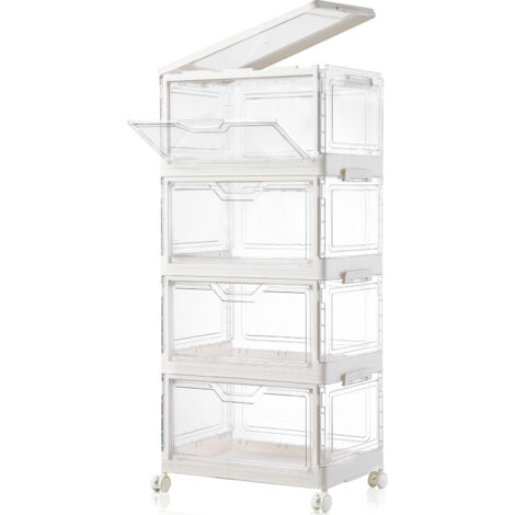 LOLLANDA Boîte de camping extérieure à plusieurs niveaux, unité de rangement modulaire, armoire de rangement domestique (392883,5 cm) (1/5)