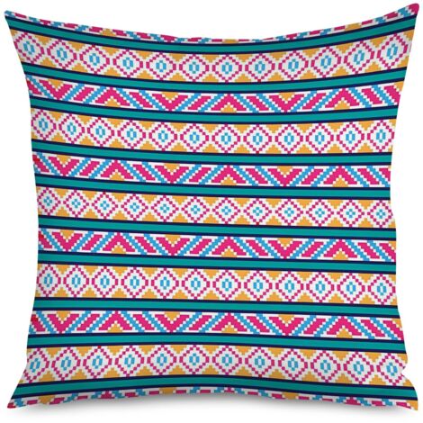 Housse de Coussin décoratif attrape-rêves, esprit ethnique (1/5)