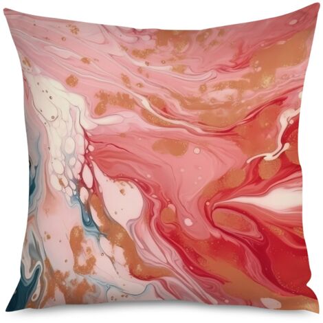 Housse de Housse Coussin Motif Marbre Luxe Maison (1/5)