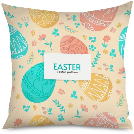 Housse de coussin poussins mignons, printemps (1/5)
