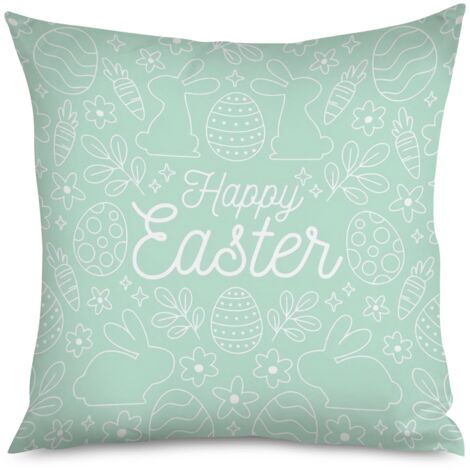 Housse de Coussin with lapin endormi, Pâques doux (1/5)