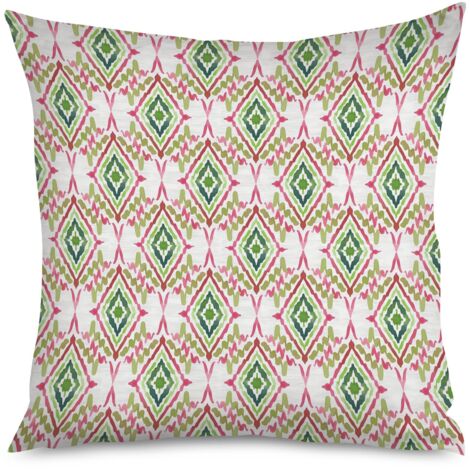 Housse de Coussin décoratif motifs ombré, dégradé ethnique (1/5)