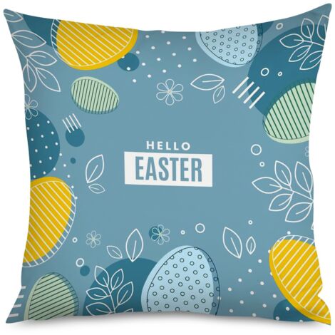 Housse de Coussin with poussin éclos, Pâques joyeux (1/5)