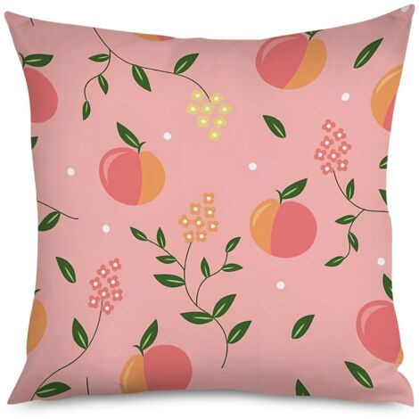 Housse de Coussin Pêche Style Printemps (1/5)