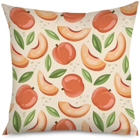 Housse de Housse Coussin Imprimé Pêche Moderne (1/5)