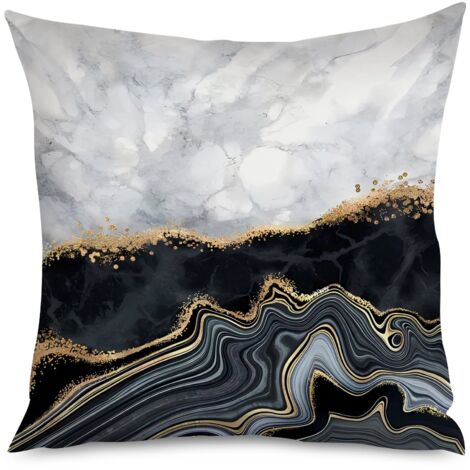 Housse de Coussin Marbre Minimaliste (1/5)