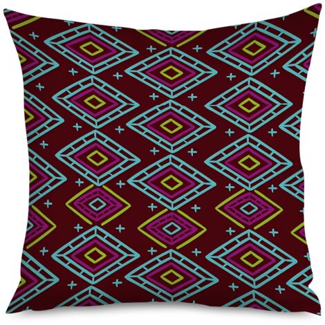 Housse de coussin motifs mayas, mystique (1/5)