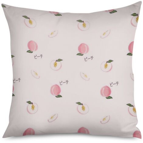 Housse de Housse Coussin Imprimé Pêches Tendance (1/5)