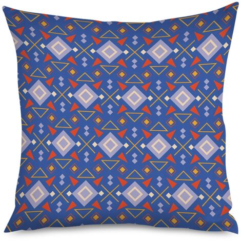 Housse de Coussin décoratif motifs tressés, ethnique (1/5)