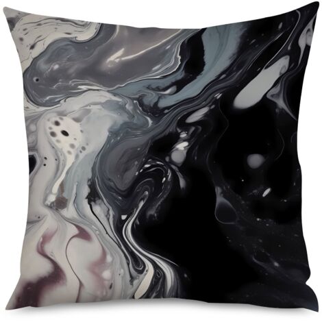 Housse de Coussin Déco Marbre Tendance Moderne (1/5)