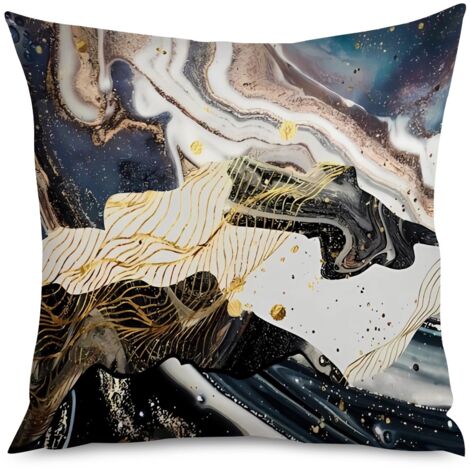 Housse de Coussin Marbre Tendance Salon (1/5)
