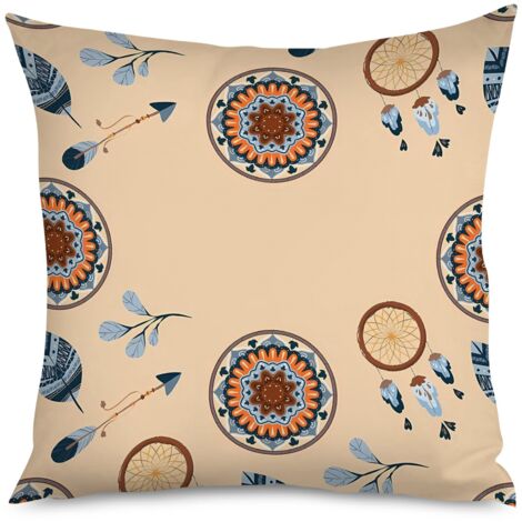 Housse de Coussin décoratif motifs main de fatma (1/5)