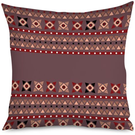 Housse de coussin motifs oasis, bohème voyage (1/5)