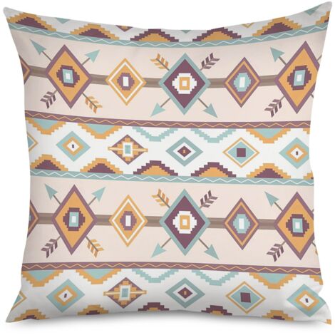 Housse de Coussin décoratif motifs éléphant sacré (1/5)