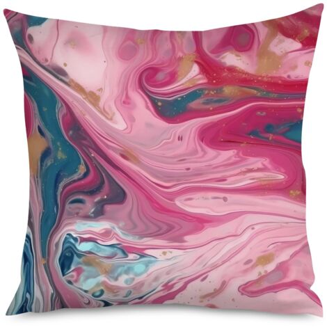 Housse de Housse Coussin Marbre Design Élégant (1/5)