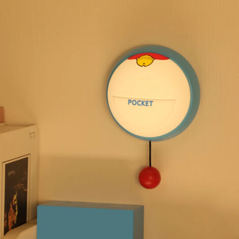 Veilleuse murale avec minuterie et 3 niveaux de luminosité, idéale pour la chambre d'enfant. Lampe de chevet décorative. (1/5)