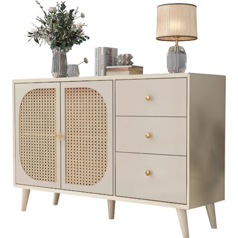 [Changer l’image] Salon, pièce à vivre. Meuble de rangement avec des portes et des tiroirs. Tablette pour le téléviseur, équipée de portes et de tiroirs. Meuble de rangement doté d’un grand espace de  (1/5)