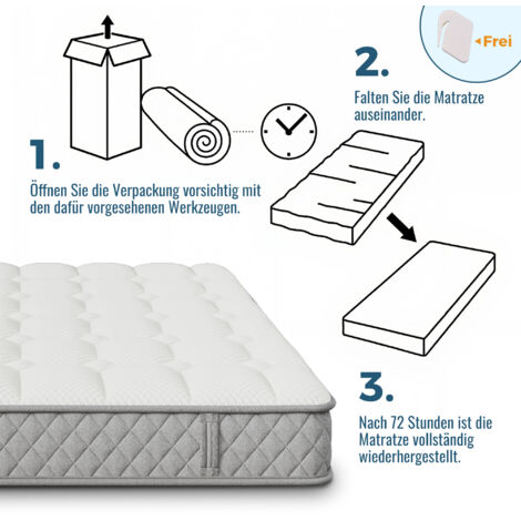 Lit double 160×200 cm, sommier rembourré, bords décorés de bandes dorées. Charge USB Type-C, 4 tiroirs, lin beige. Capacité 200 kg (avec matelas). (1/5)