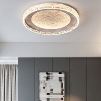 Luminaires élégants, plafonniers effet craquelé, luminaires d'ambiance modernes pour chambre