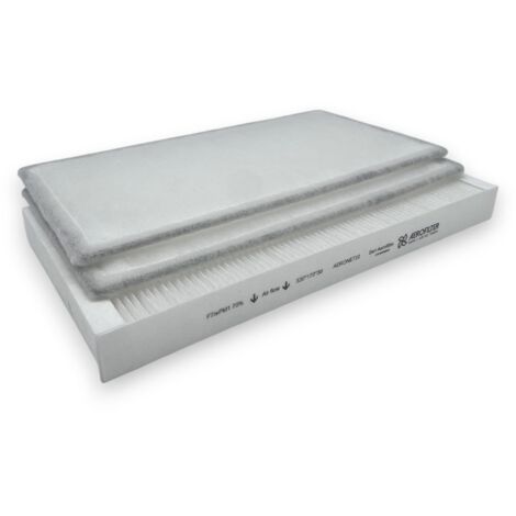 Aerofilter - Kit 3 Filtres VMC Double Flux G4 F7 Compatible Atlantic Optimocosy HR SAUTER. Panega - 320x175mm 330x170x30mm - Entreprise Française (1/5)