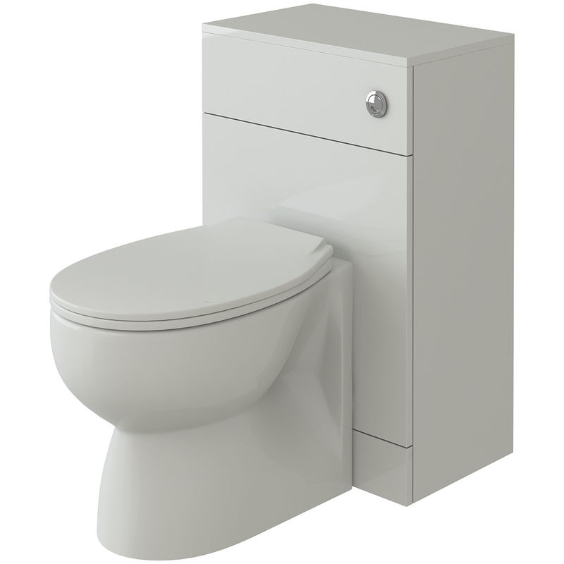 950mm Pan & Cistern Pack WC Toilet Unit VeeBath Linx Bathroom Furniture Combination Set with Vanity Basin Cabinet 