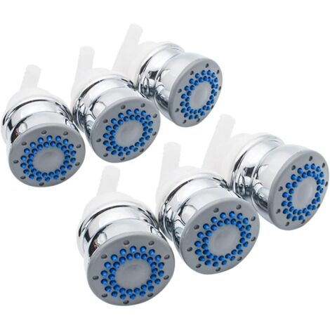 Set mit 6 ABS-Duschkopf-Massagedüsen für Badezimmerschrankpaneele (1/5)