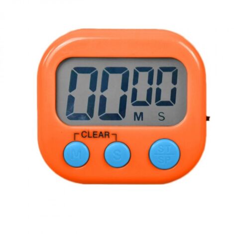 Set mit 3 farbenfrohen digitalen Stoppuhren mit lautem Alarm – EINNENFFER – Countdown-Timer bis zu 99 Minuten, ideal für Küche und Alltag (1/5)