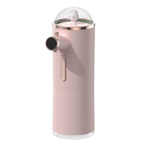 Automatischer Schaumseifenspender, niedlich, smart, mit Infrarotsensor, wasserdicht, wiederaufladbar, berührungslos, gelb (1/5)