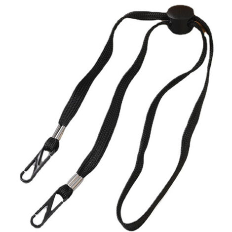 Flexibler und verstellbarer Hutriemen, abnehmbarer und winddichter Kinnriemen, Verlustsicherungsriemen mit Clips (1/5)