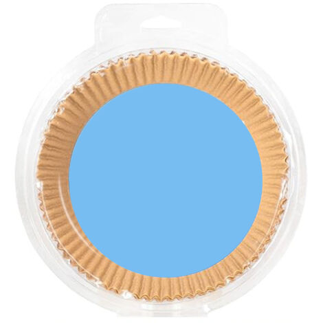 Runde Einweg-Backbleche für Ninja-Heißluftfritteusen, Antihaft-Backpapier für 2-5 Liter Heißluftfritteusen, Zubehör, Heißluftfritteusenfilter, Backofen-Backpapier (1/5)