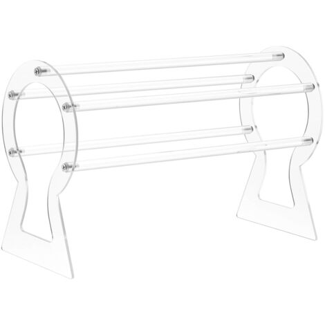 Transparenter Präsentationsständer für Haarbänder, Aufbewahrungsgestell für Haarbänder, Acryl-Haarbandhalter (1/5)