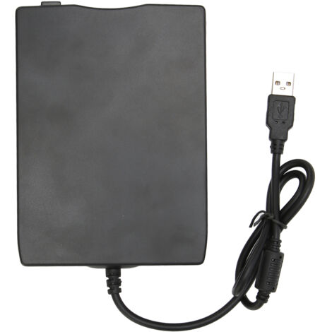 Ultradünnes und geräuschloses 3,5-Zoll-USB-1.1/2.0/3.0-Diskettenlaufwerk, kompatibel mit 1,44 MB 2HD-Disketten für Laptop/PC. (1/5)
